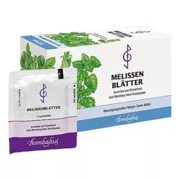 MELISSENBLÄTTER Čajové filtračné vrecko, 20X1,5 g