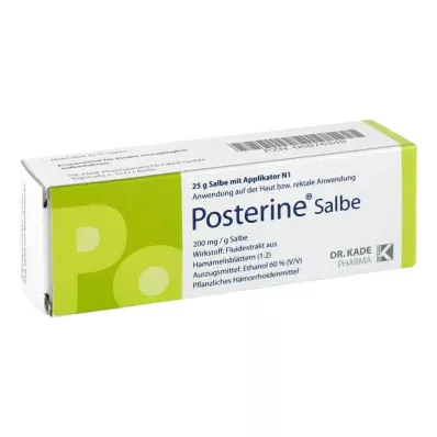 POSTERINE Masť, 25 g POSTERINE Masť, 25 g