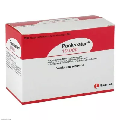 Pankreatan 10 000 gastrorezistentných kapsúl, 200 kusov