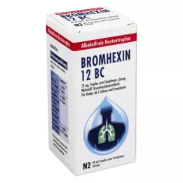 BROMHEXIN 12 BC Perorálne kvapky, 50 ml
