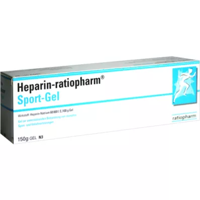 HEPARIN-RATIOPHARM Športový gél, 150 g