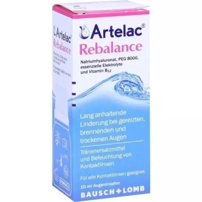 ARTELAC Očné kvapky Rebalance, 10 ml