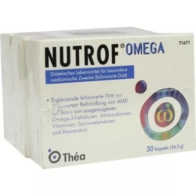 NUTROF Omega kapsule, 3x30 ks