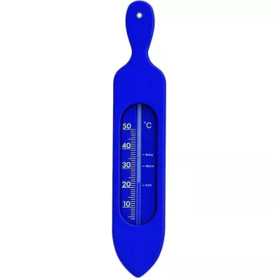 BADETHERMOMETER Plastová modrá, 1 ks