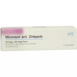 MICONAZOL acis zinková pasta, 20 g