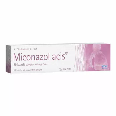 MICONAZOL acis zinková pasta, 50 g