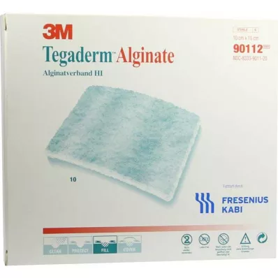 TEGADERM Alginát FK Kompresy 10x10 cm 90112, 10 ks TEGADERM Alginát FK Kompresy 10x10 cm 90112, 10 ks