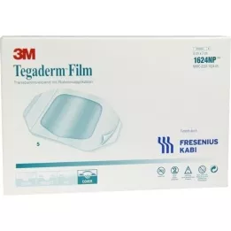 TEGADERM Film 6x7 cm 1624NP, 5 ks