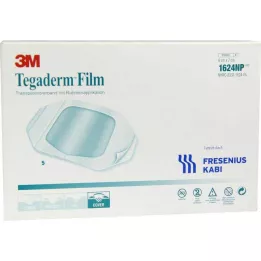 TEGADERM Film 6x7 cm 1624NP, 5 ks