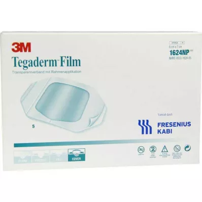 TEGADERM Film 6x7 cm 1624NP, 5 ks