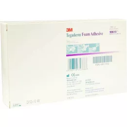TEGADERM Penové lepidlo FK 6,9x6,9 cm kríž 90615, 10 ks