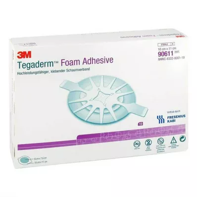 TEGADERM Penové lepidlo FK 10x11 cm oválne 90611, 10 ks TEGADERM Penové lepidlo FK 10x11 cm oválne 90611, 10 ks