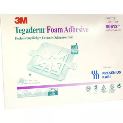 TEGADERM Penové lepidlo FK 14,3x14,3 cm 90612, 10 ks TEGADERM Penové lepidlo FK 14,3x14,3 cm 90612, 10 ks