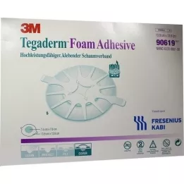 TEGADERM Penové lepidlo FK 13,9 cm okrúhle 90619, 5 ks