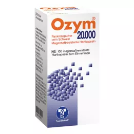 OZYM 20 000 tvrdých kapsúl s enterickým obalom, 100 ks