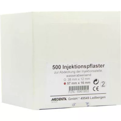 INJEKTIONSPFLASTER 16x57 mm, 500 ks INJEKTIONSPFLASTER 16x57 mm, 500 ks