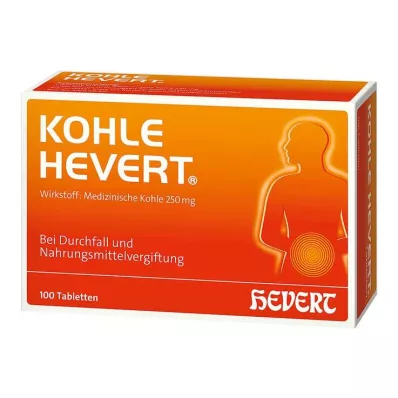 Uhlie Hevert tablety, 100 ks