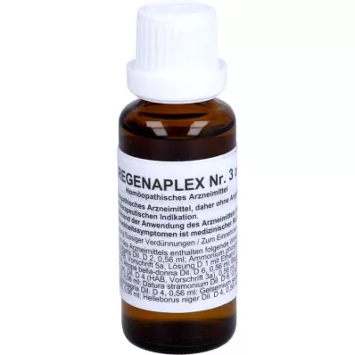 REGENAPLEX č. 3 a kvapky, 30 ml