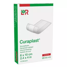 CURAPLAST Obväz na rany sensitive 6x10 cm 1 m, 10 ks