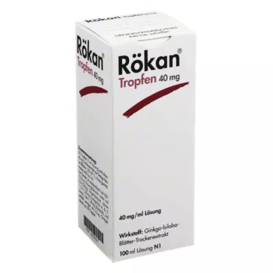 RÖKAN Kvapky 40 mg, 100 ml