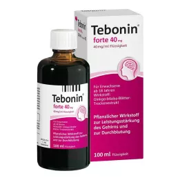 TEBONIN forte 40 mg roztok, 100 ml