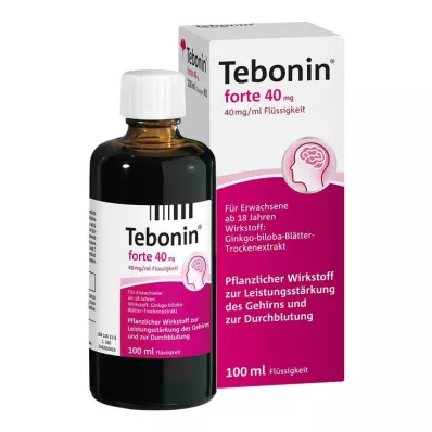 TEBONIN forte 40 mg roztok, 100 ml