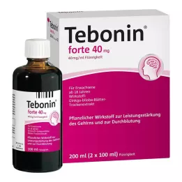 TEBONIN forte 40 mg roztok, 2X100 ml
