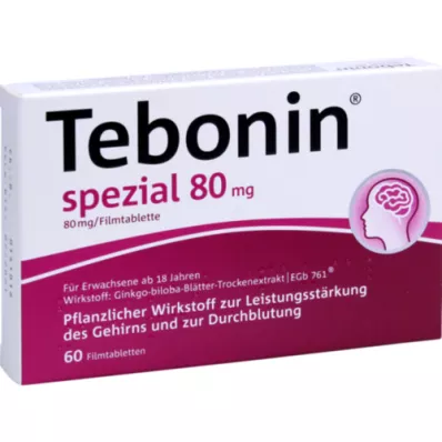 TEBONIN špeciálne 80 mg filmom obalené tablety, 60 ks