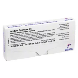 ACIDUM FORMICAE D 6 ampuliek, 8 ks