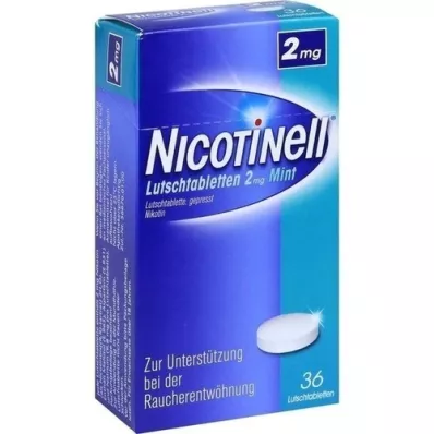 NICOTINELL Pastilky 2 mg mäta, 36 ks