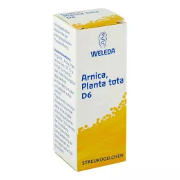 ARNICA PLANTA tota D 6 globúl, 10 g