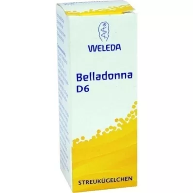 BELLADONNA D 6 guľôčok, 10 g