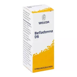 BELLADONNA D 6 guľôčok, 10 g