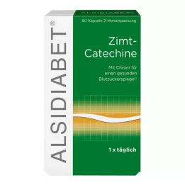 ALSIDIABET Škoricové katechíny f.Diab.Type II Kapsule, 60 kapsúl