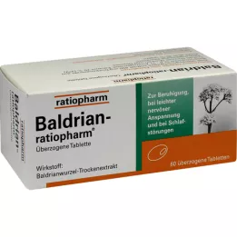 BALDRIAN-RATIOPHARM obalené tablety, 60 ks