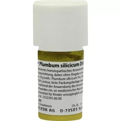 PLUMBUM SILICICUM D 6 Triturácia, 20 g