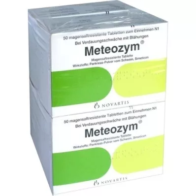 METEOZYM Filmom obalené tablety, 200 ks