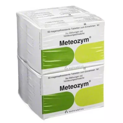 METEOZYM Filmom obalené tablety, 200 ks METEOZYM Filmom obalené tablety, 200 ks