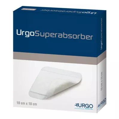 URGOSUPERABSORBER Obväz 10x10 cm, 10 ks