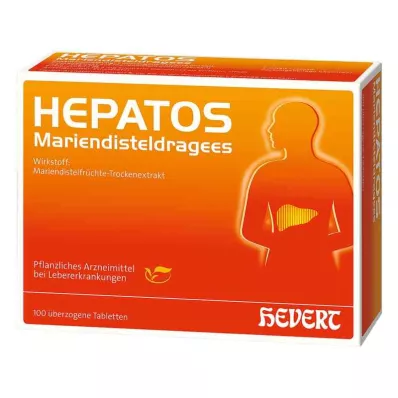 HEPATOS Pastilky z pestreca mariánskeho, 100 ks