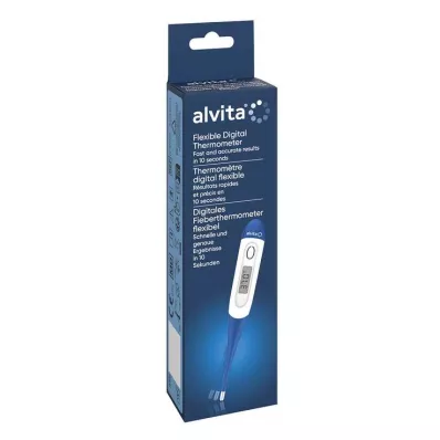 ALVITA digitálny klinický teplomer flexibilný, 1 ks