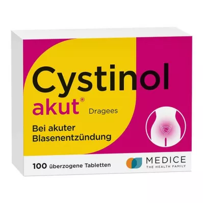 CYSTINOL akútne obalené tablety, 100 ks CYSTINOL akútne obalené tablety, 100 ks
