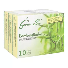 BAMBUSPFLASTER Gina Su vitality náplasti, 30 ks