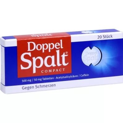 DOPPEL SPALT Kompaktné tablety, 20 ks