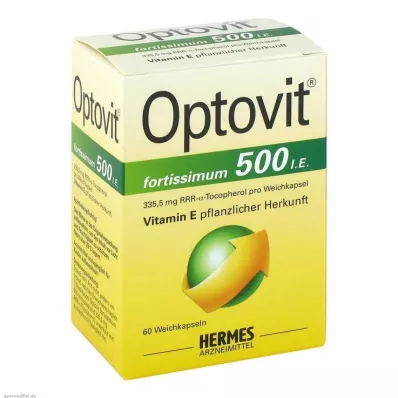 OPTOVIT fortissimum 500 kapsúl, 60 ks