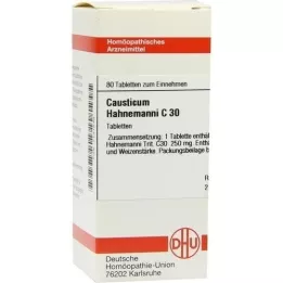 CAUSTICUM HAHNEMANNI C 30 tabliet, 80 kapsúl