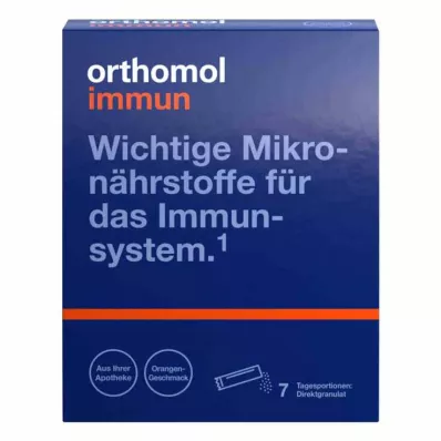 ORTHOMOL Immune direct granule oranžové, 7 ks