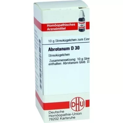 ABROTANUM D 30 guľôčok, 10 g