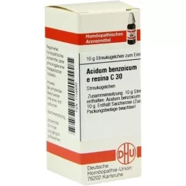 ACIDUM BENZOICUM E Resina C 30 globúl, 10 g