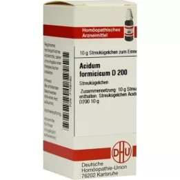 ACIDUM FORMICICUM D 200 globúl, 10 g